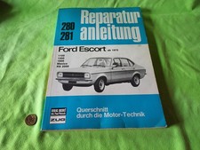 Buch Reparaturanleitung Ford Escort mk2 1100,1300,1600, Mexico, RS 2000, ab 1975