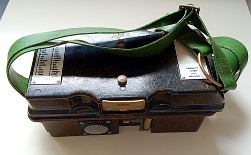 Ddr feldfernsprecher ff63m veb - feldfernsprecher,
