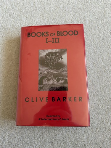 Books blood clive barker - of,