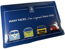 Original blechschild bus - original,