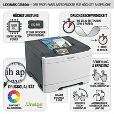 Lexmark cs510de - lexmark,