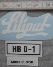 Liliput,Aufkleber,DDR,Ostalgie,Dreirad,Tretauto,Kettcar,Mobilspielzeug,Roller