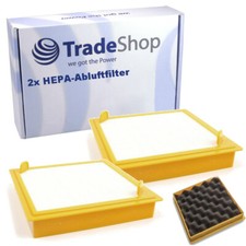 2x HEPA-Abluftfilter für