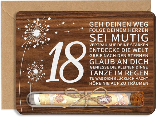 Geschenk geburtstag junge - geschenk, 18.