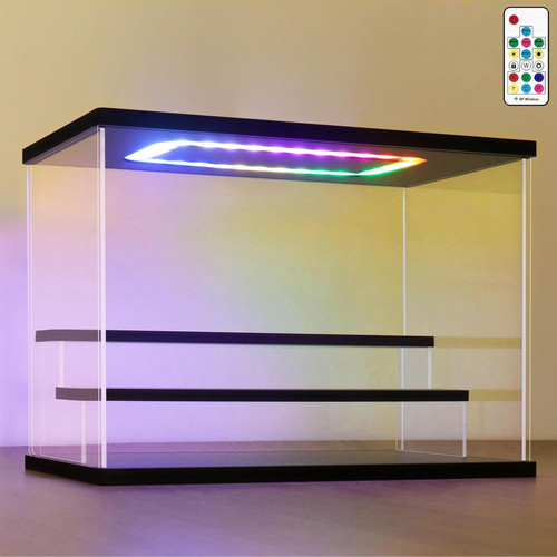 Klar acryl vitrine ständer - klar,