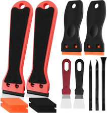 4 Stück Kunststoff Schaber