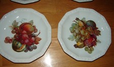 6x  Rosenthal Maria Obst Kuchenteller Teller