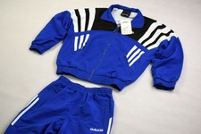 Adidas Vintage Trainings Anzug Sport Track Jogging Suit 90er Shell D 152 M NEU
