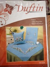 Stickkissen Stickpackung Vintage OVP DIY Blume,Schmetterling 40x40cm