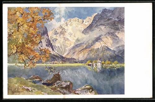 Künstler edward harrison - künstler-ak,