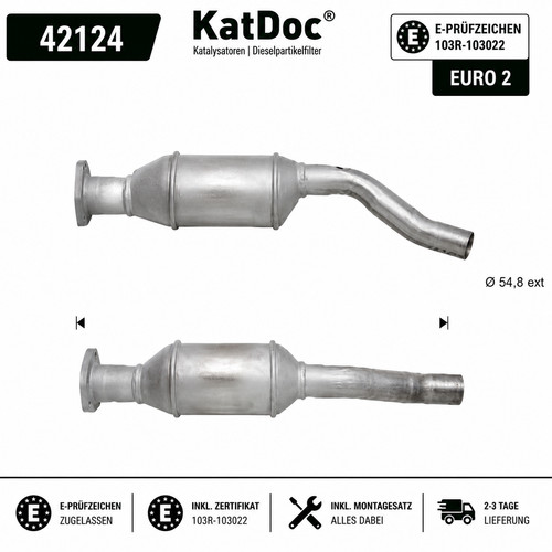 Katalysator für audi - audi, a4