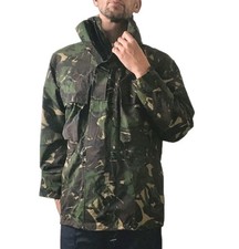 Army Goretex Waterproof Hooded Rain Jacket, DPM Protective MVP Medium 38" Chest