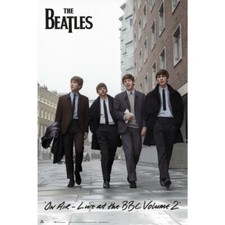 Poster the beatles walking - the,