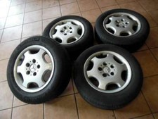 4x Alufelgen mit Reifen Michelin für Mercedes W202 Sommerreifen 195/65R15 91V   