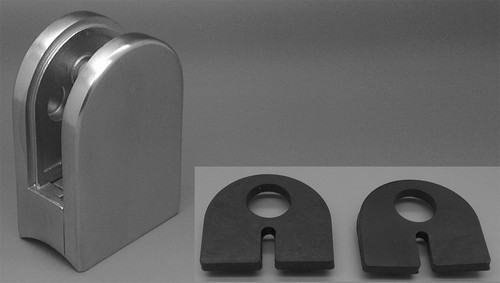 Glashalter v2a edelstahl - v2a,