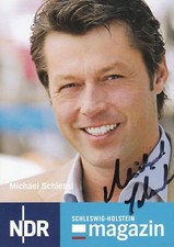 NDR *SH-Magazin* Autogrammkarte von MICHAEL SCHLESSl