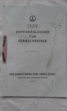 RFT Betriebsvorschrift  "