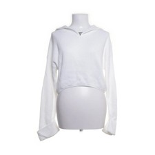 Brunello Cucinelli, Kapuzenpullover, Größe: S, Weiß, Baumwolle, Einfarbig #2cl