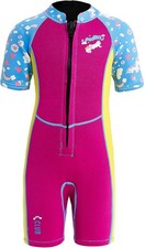 Kinder Neoprenanzug - 2,5 mm Kurzer Neoprenanzug, Gr M 106-117  18 bis 22 kg