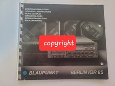 Anleitung Blaupunkt Berlin IQR