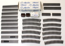 1:45 0m Roco Alpin Line Konvolut  gerade  6 gebogene Gleise mit Zahnstange