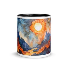 Tasse mit farbiger Innenseite