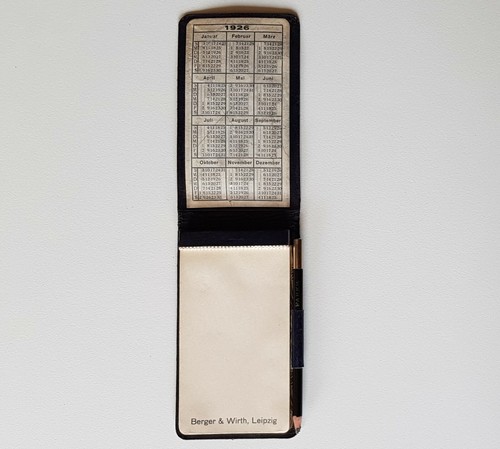 Etui berger wirth leipzig 1926 - etui,