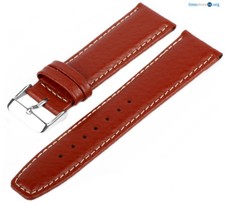 Lederarmband Braun Weiß WB40