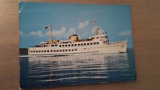 Postkarte Passagierschiff Baltica Seetouristik Travemünde 18.08.1974 gel_