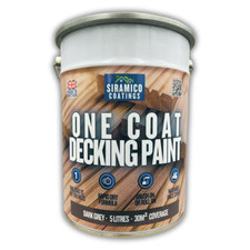 Einschicht Antirutsch Terrassenfarbe | 30m² - 5 Liter | Weiß Grau Rot Grün Schwarz