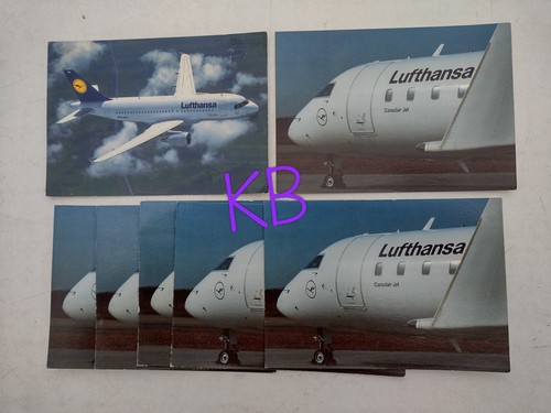 Lufthansa postkarten sammler - lufthansa,