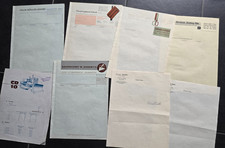 Schreiben Reklame Werbung Konvolut Sammlung Briefe