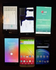 Lot of 6 LG G3 Rebel 2 K8 G2