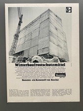 Hostalen Kunststoff Hoechst Farbwerke AG Frankfurt 1969 Vintage Werbung Reklame