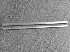 IKEA KVARTAL Laufleiste & Beschwerung 60 cm Silber