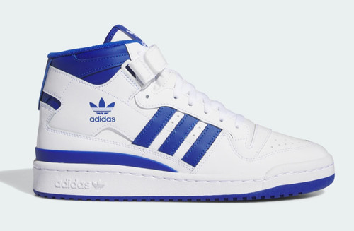 Adidas forum mid weiß blau - mid,