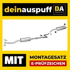 Auspuffanlage für Citroen C2