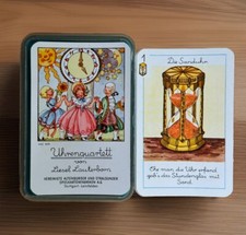 Uhrenquartett Liesel Lauterborn 36 Karten ASS Nr. 606 mit Box