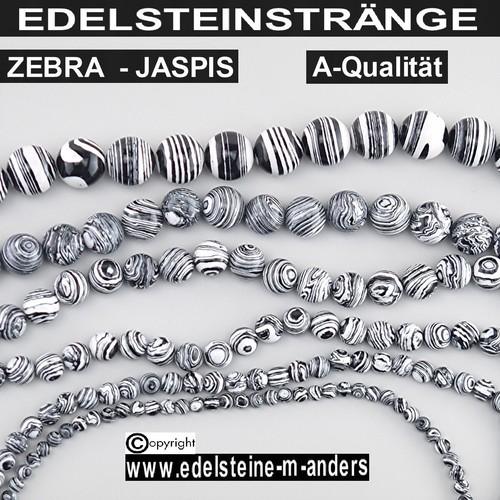 Zebrajaspis jaspis perlen - zebrajaspis,