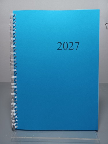 Wochenkalender blau 2027 - wochenkalender, a4