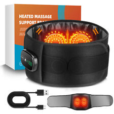 Elektrisch Infrarot Massagegürtel mit Wärme & Vibration Taille Heizgürtel Bauch
