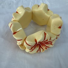 Armreif Blüten Gummi Gross