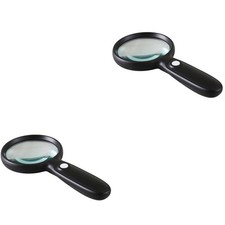  2 PCS Becherlupe Groß Schmucklustern Vergrößerungsbrille Zum Lesen