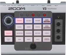 Zoom V3 Multi-Effects Vocal Processor 16 Gesangseffekte Sänger USB 2.0 Interface