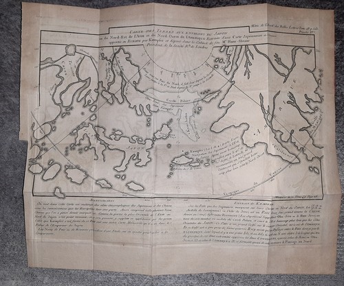Karte umgebung japan 1772 - umgebung,