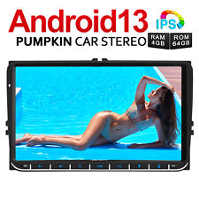 PUMPKIN 9" Android 13 Autoradio Carplay Navi DAB 4GB 64GB for VW Golf 5 6 Passat