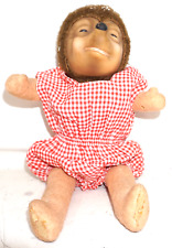 Mecki Igel Puppe DDR Spielzeug Gummigesicht 30cm  vintage Ostalgie