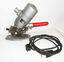 DDR Teppichschneider Stoffschneidemaschine VEB Elmo Hartha VEM Schneidemaschine