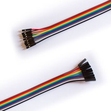 10 x Jumper Kabel 2.54mm 1p-1p