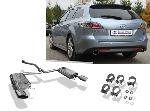Fox duplex sportauspuff mazda - fox,